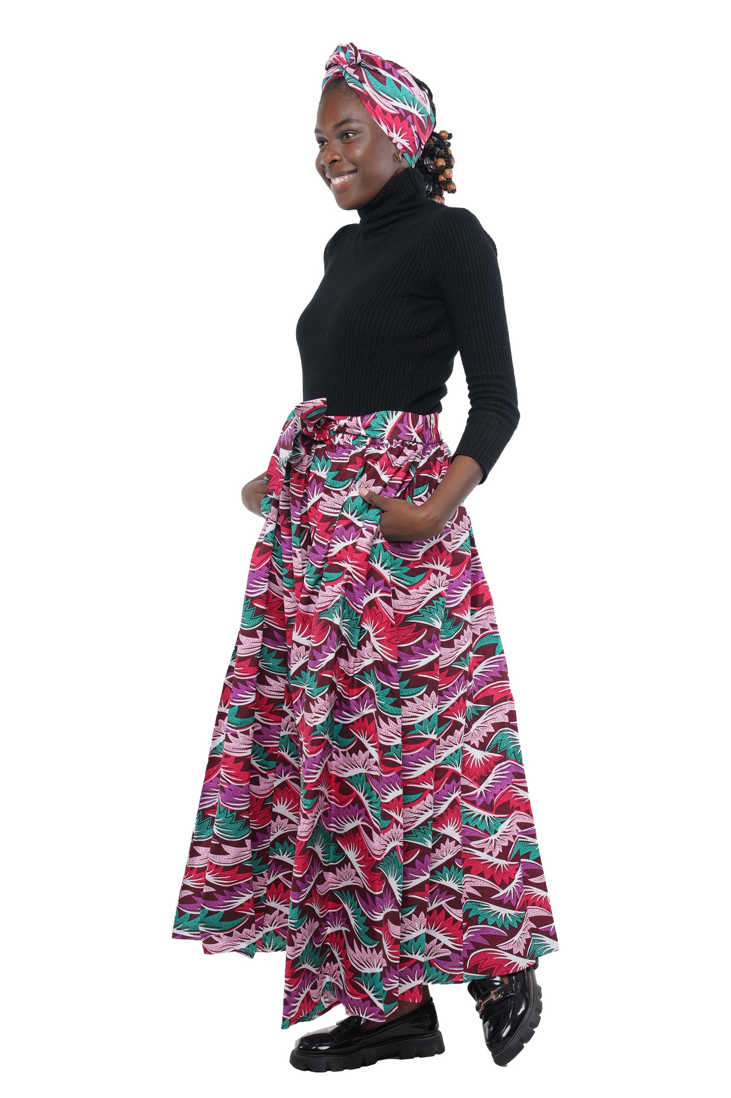 African Long Maxi Skirt