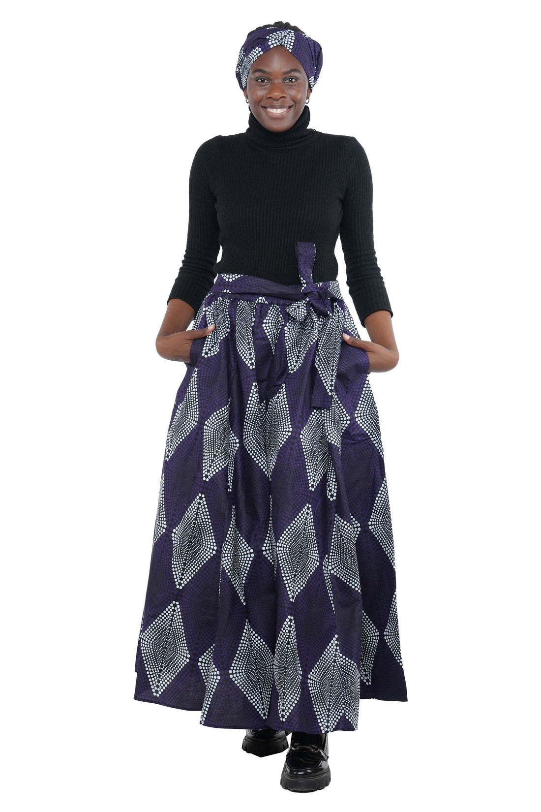 African Long Maxi Skirt