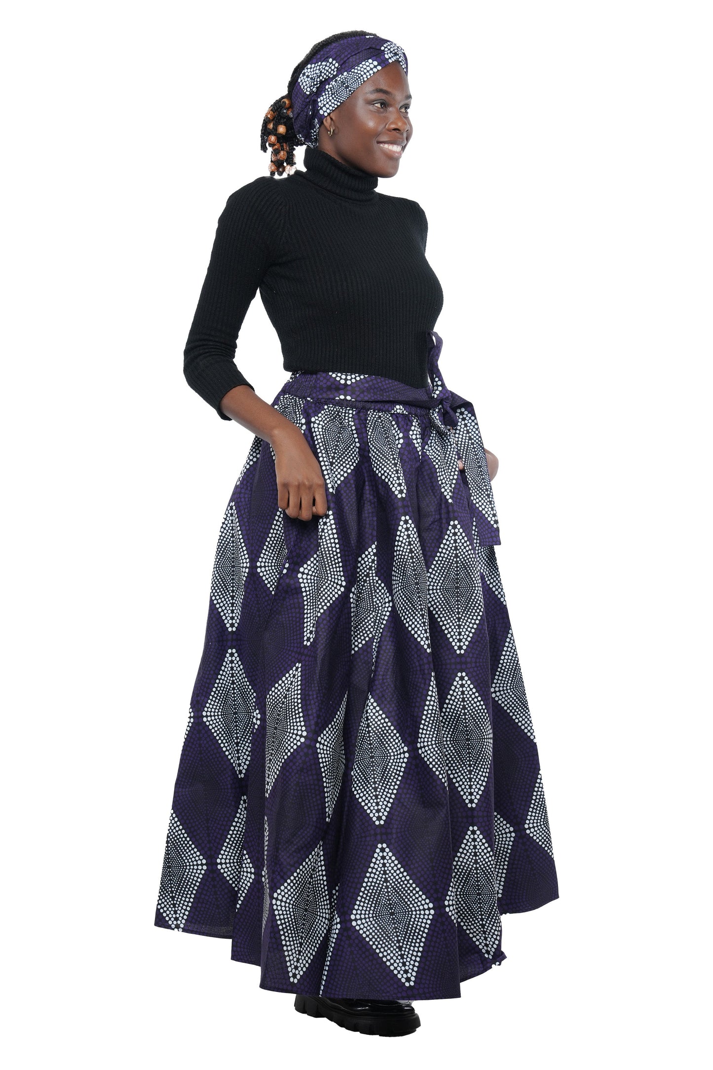 African Long Maxi Skirt