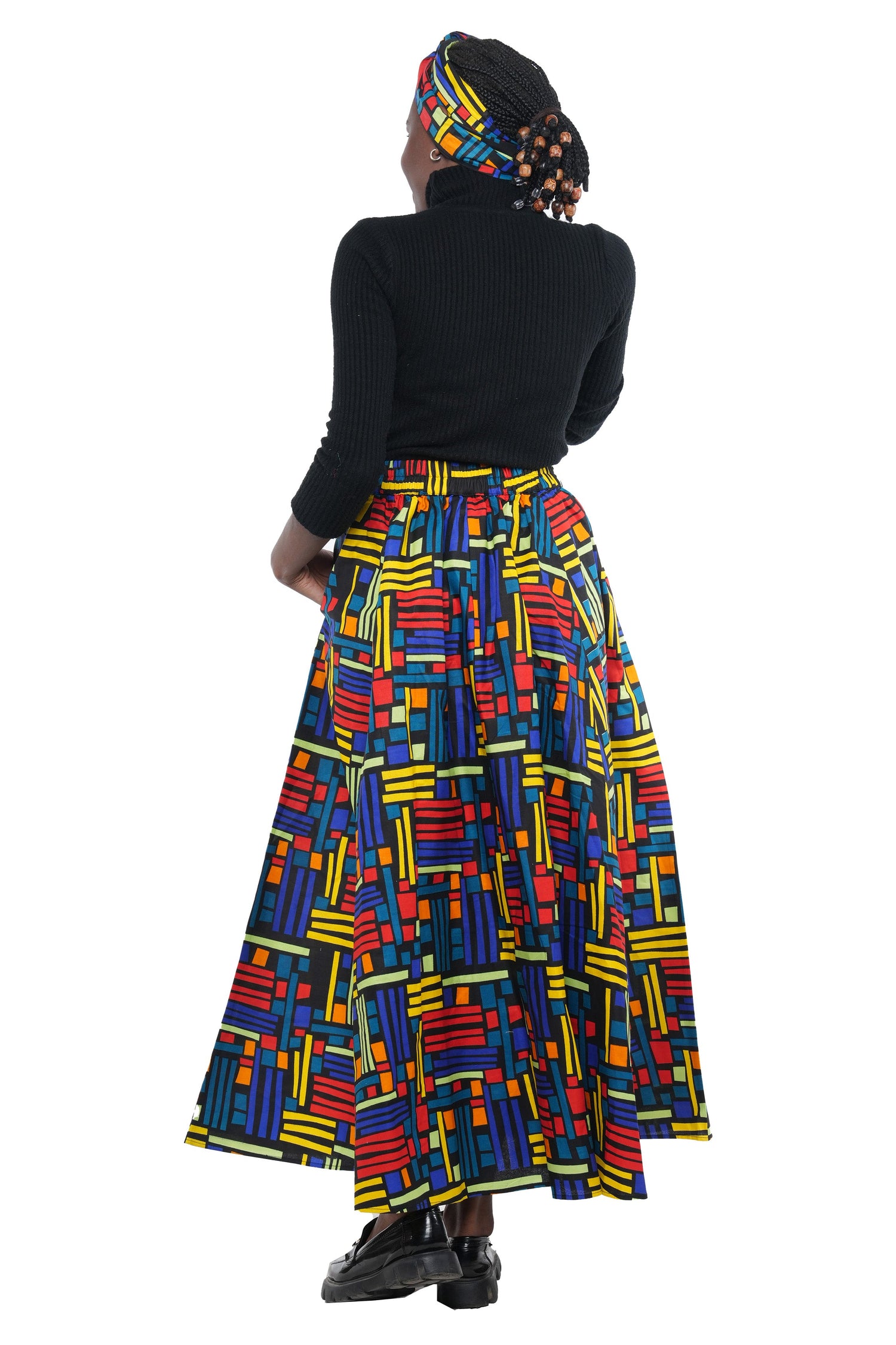 African Long Maxi Skirt