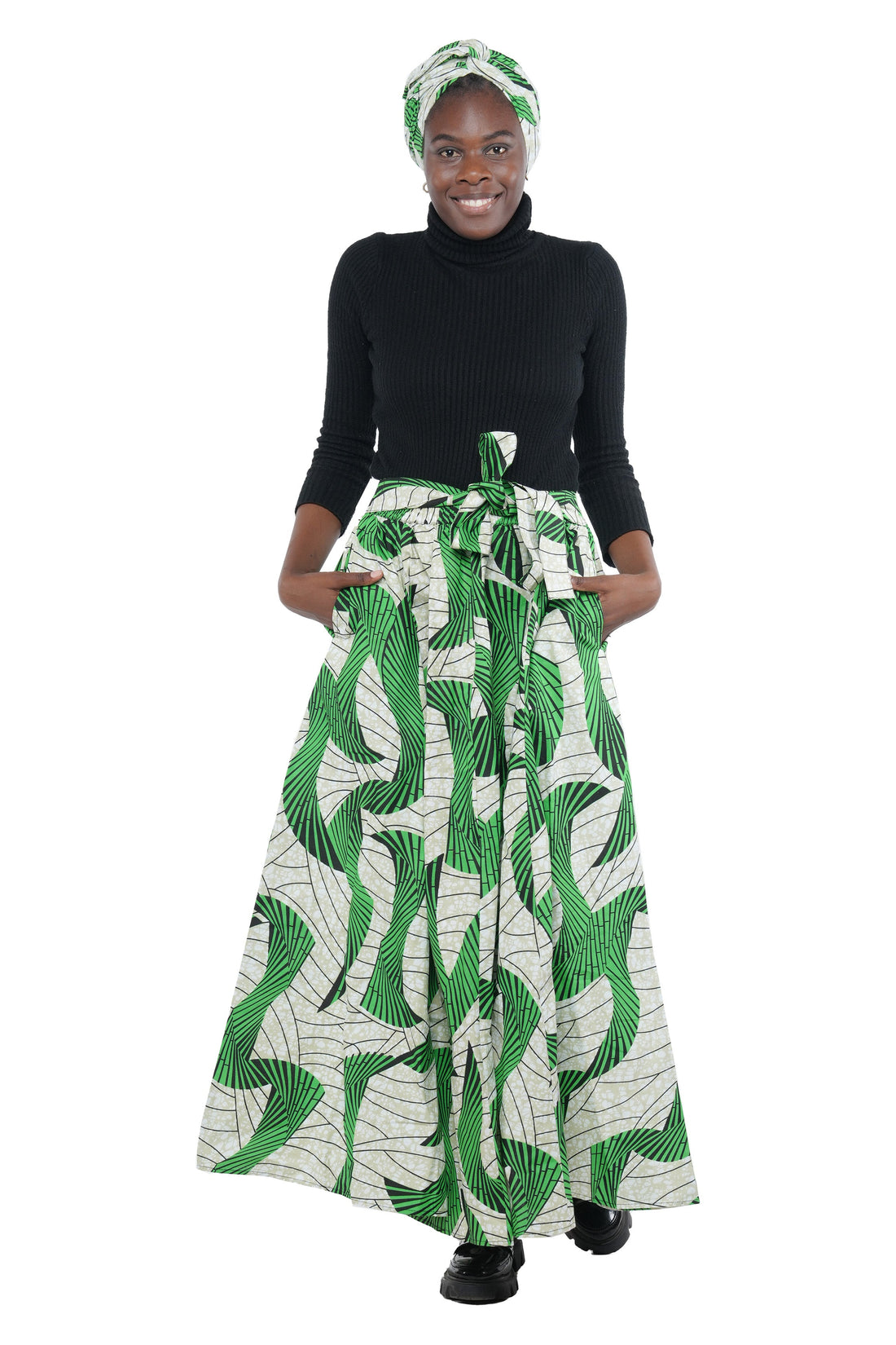 African Long Maxi Skirt