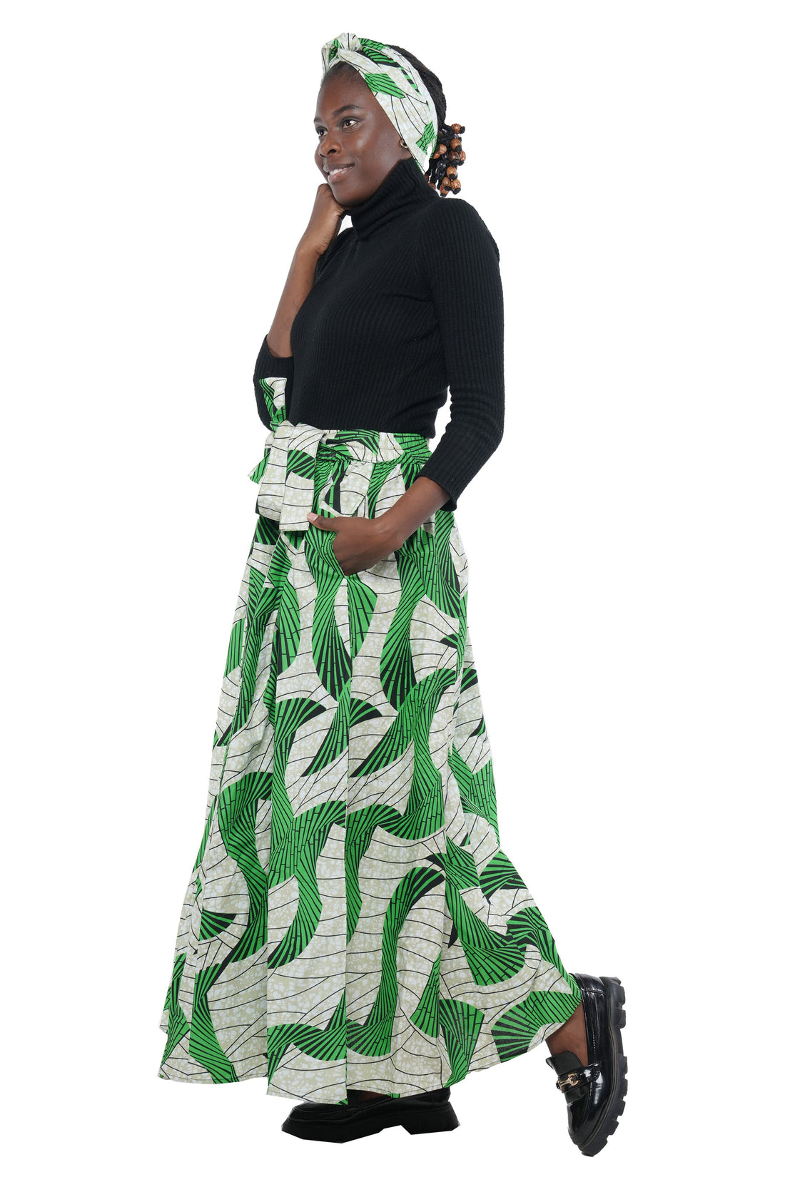 African Long Maxi Skirt