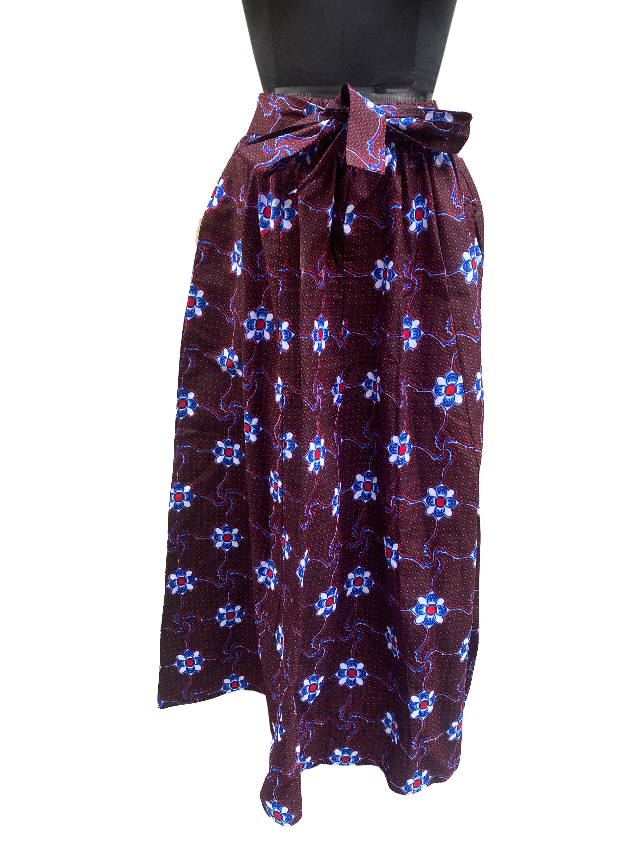 African Long Maxi Skirt | One Size