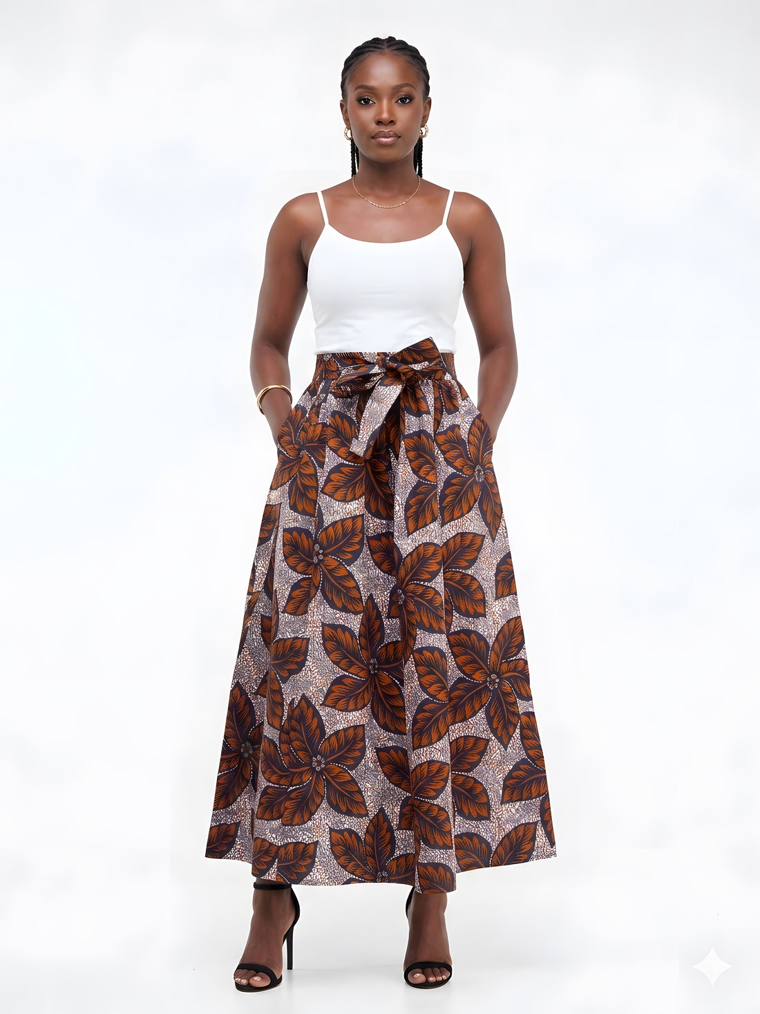 African Long Maxi Skirt | One Size