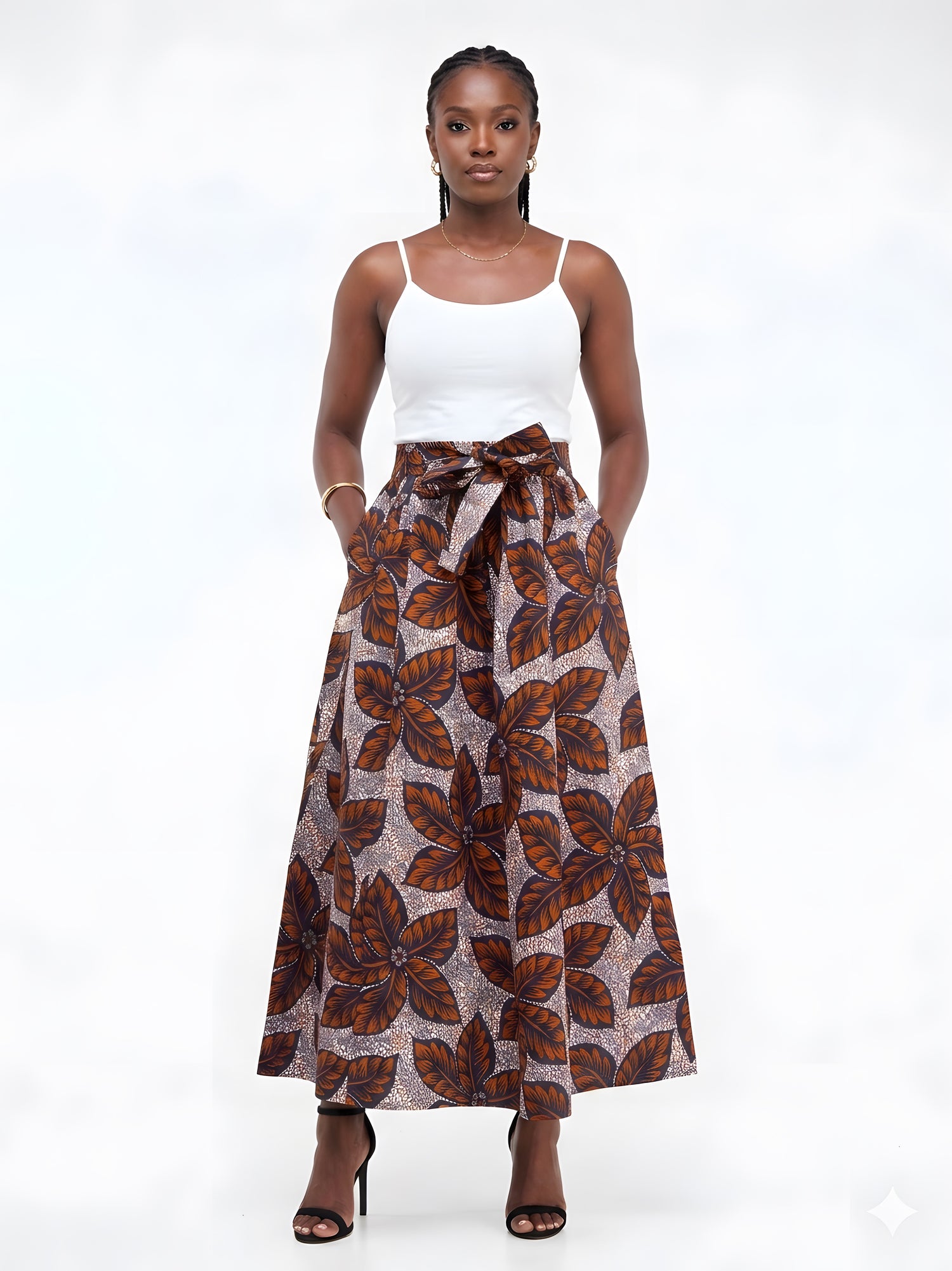 African Long Maxi Skirt | One Size
