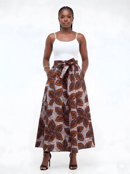 African Long Maxi Skirt | One Size