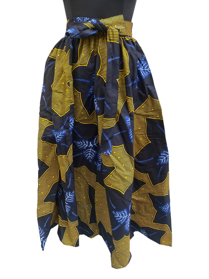 African Long Maxi Skirt | One Size