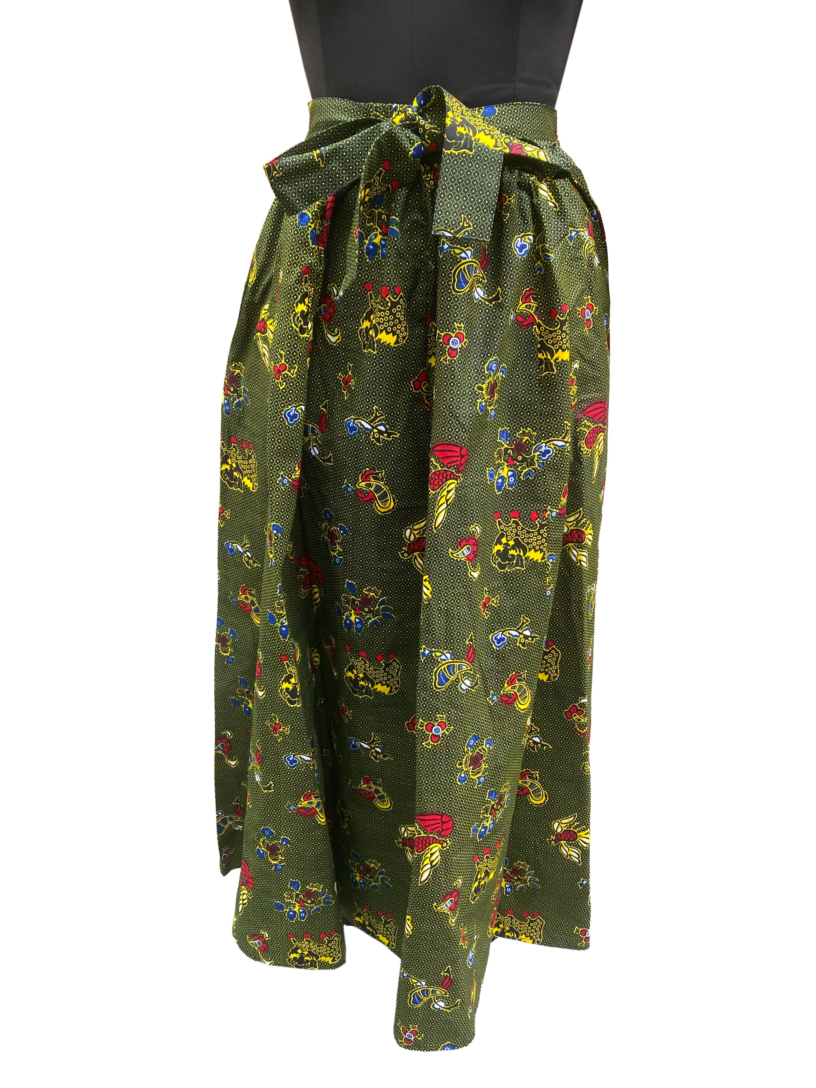 African Long Maxi Skirt | One Size