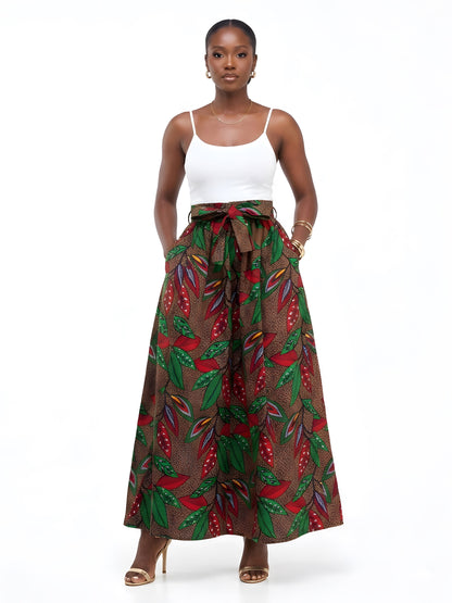 African Long Maxi Skirt | One Size