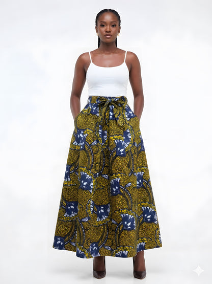 African Long Maxi Skirt | One Size