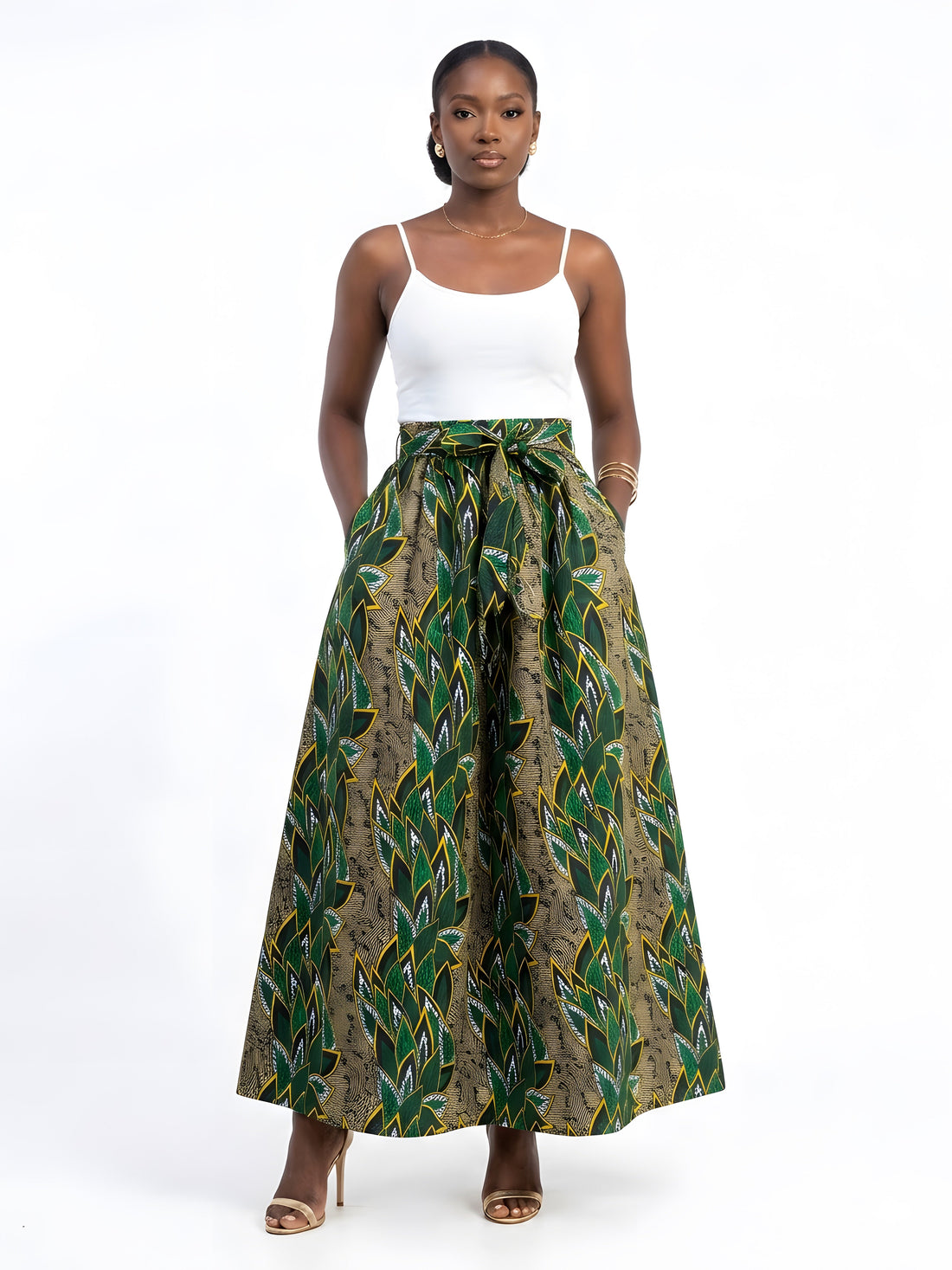 African Long Maxi Skirt | One Size