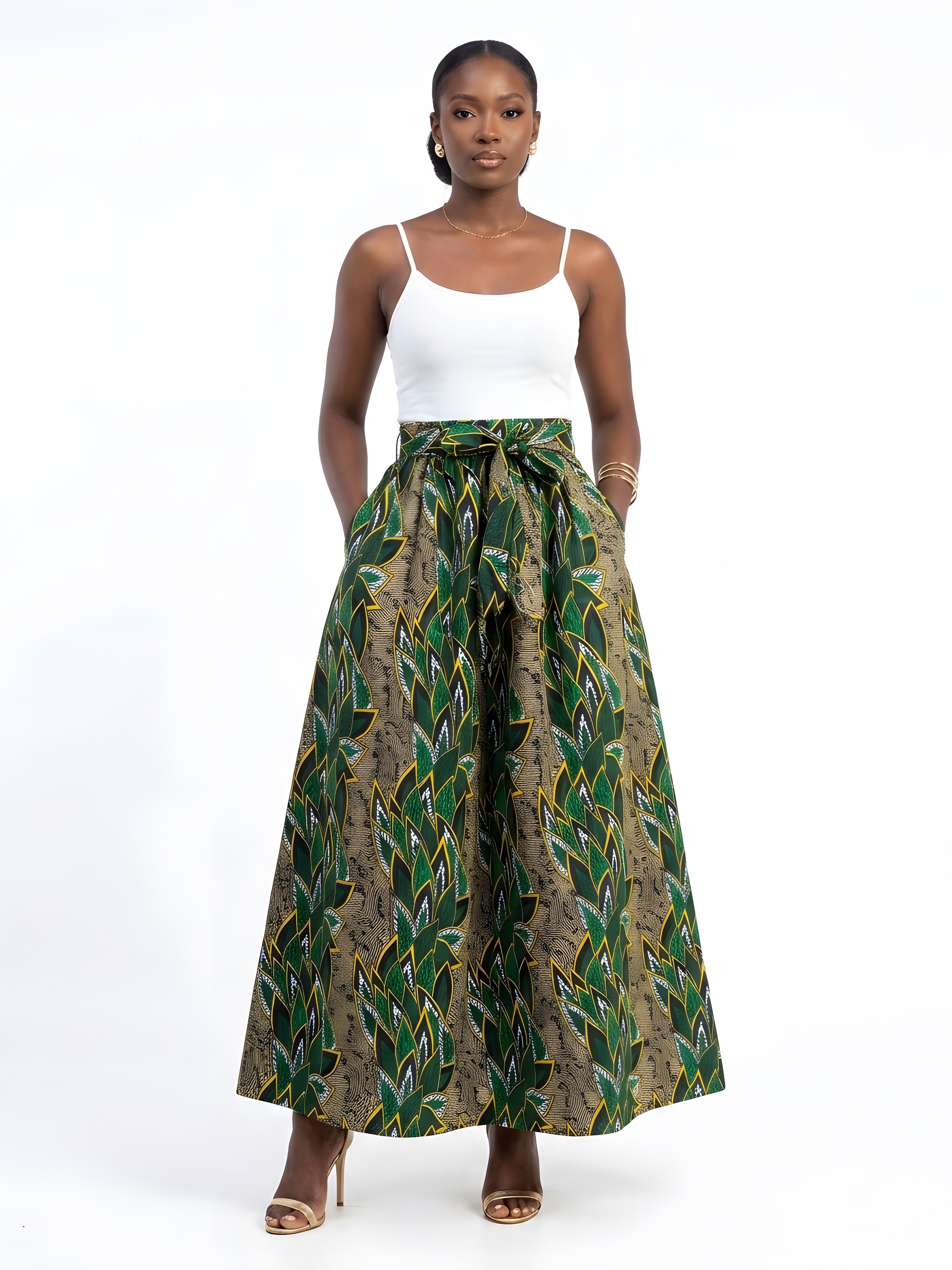 African Long Maxi Skirt | One Size