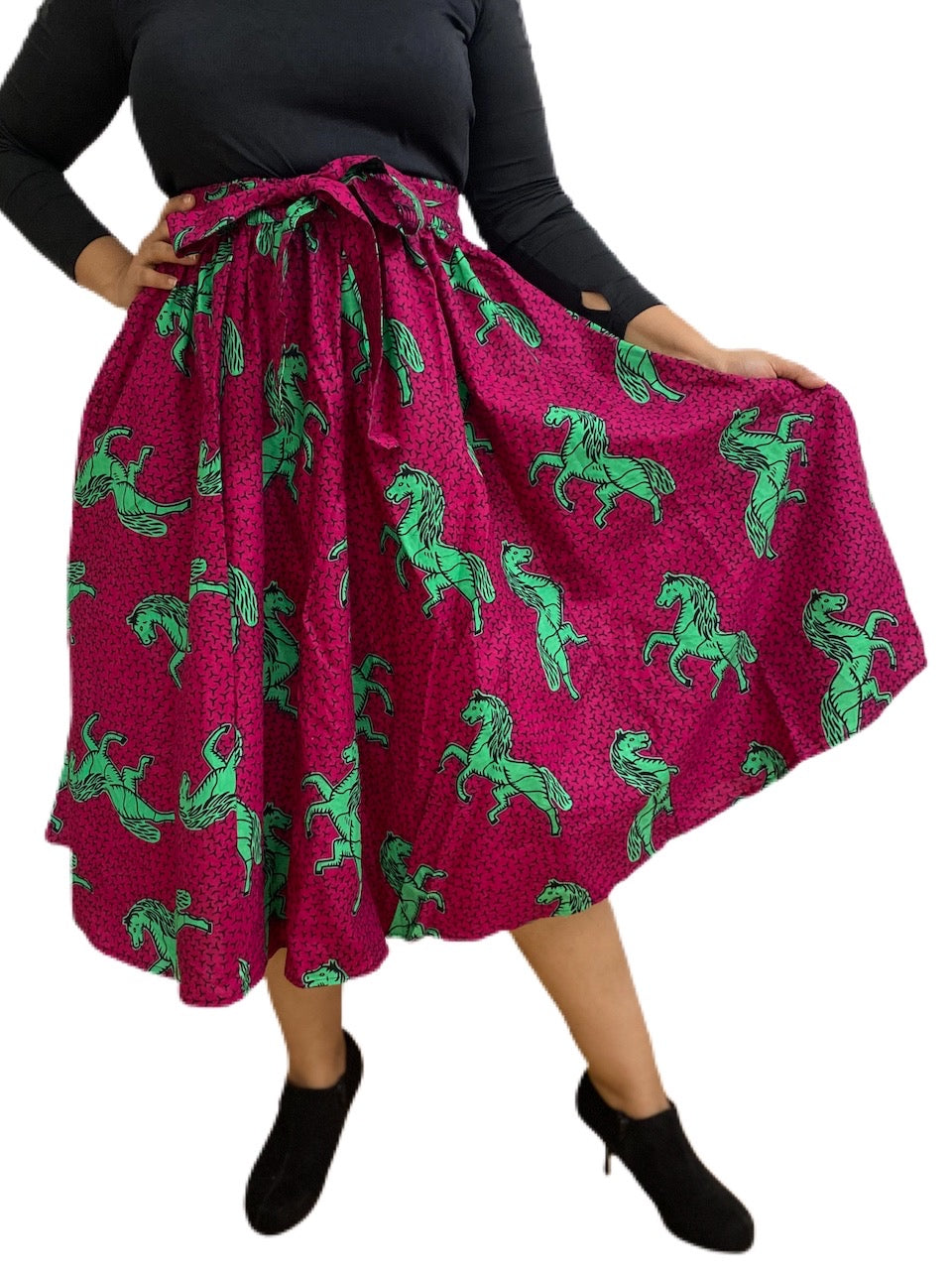 African Midi Skirt