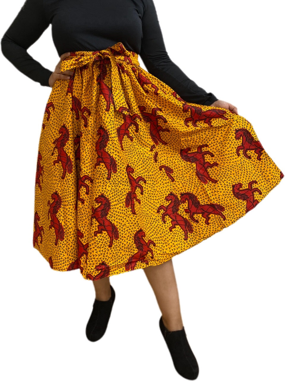 African Midi Skirt
