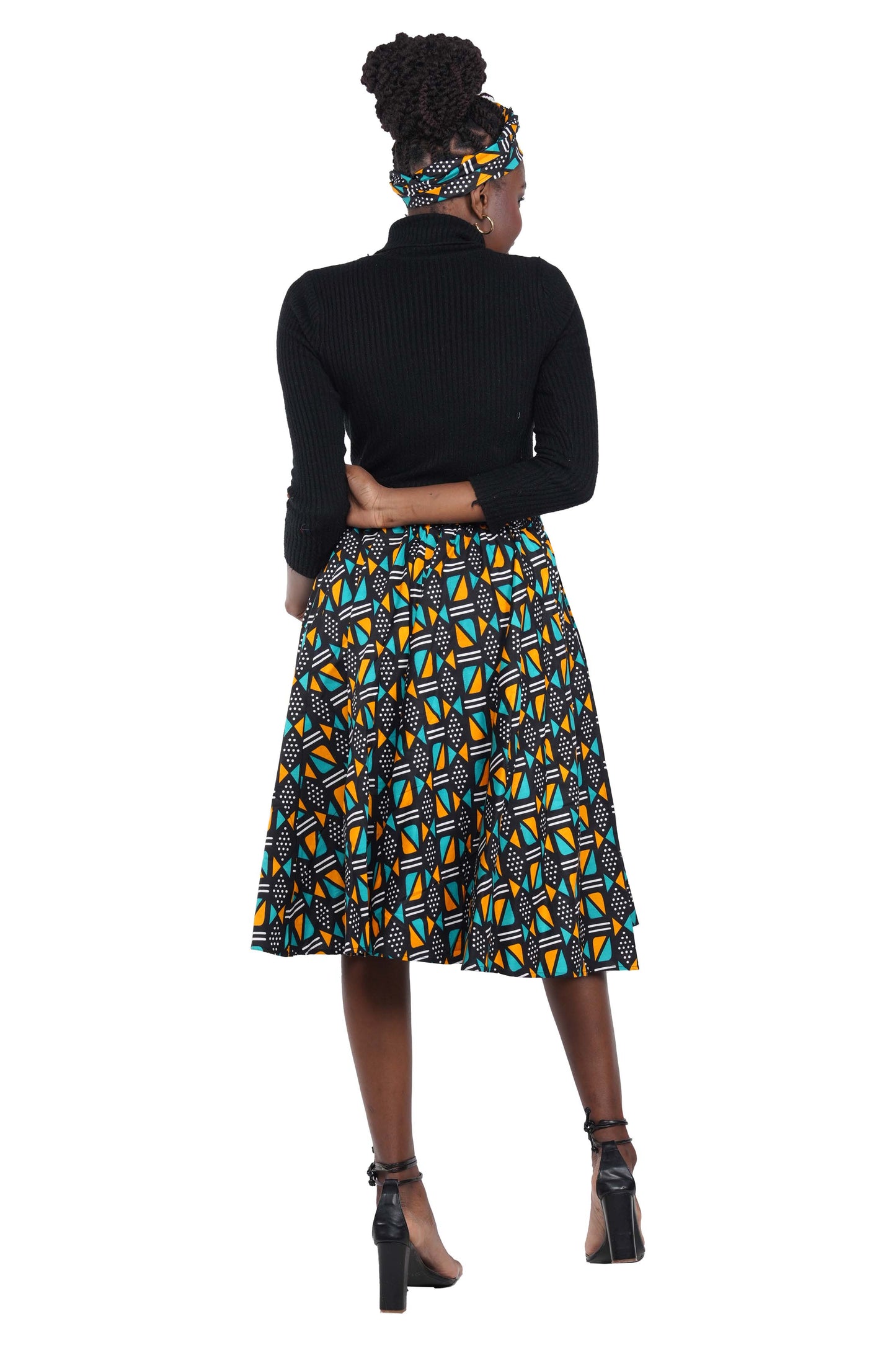 African Midi Skirt