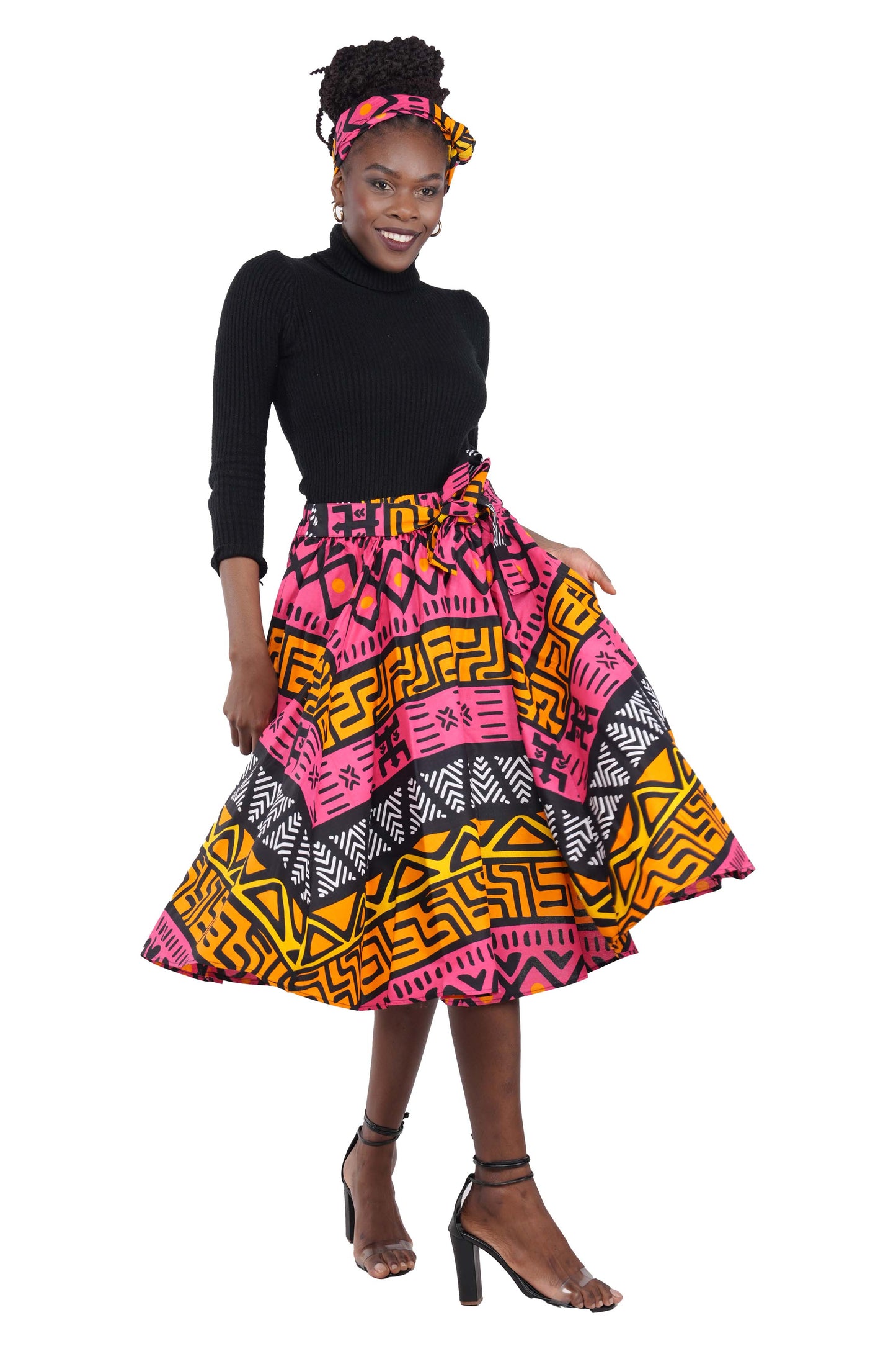 African Midi Skirt