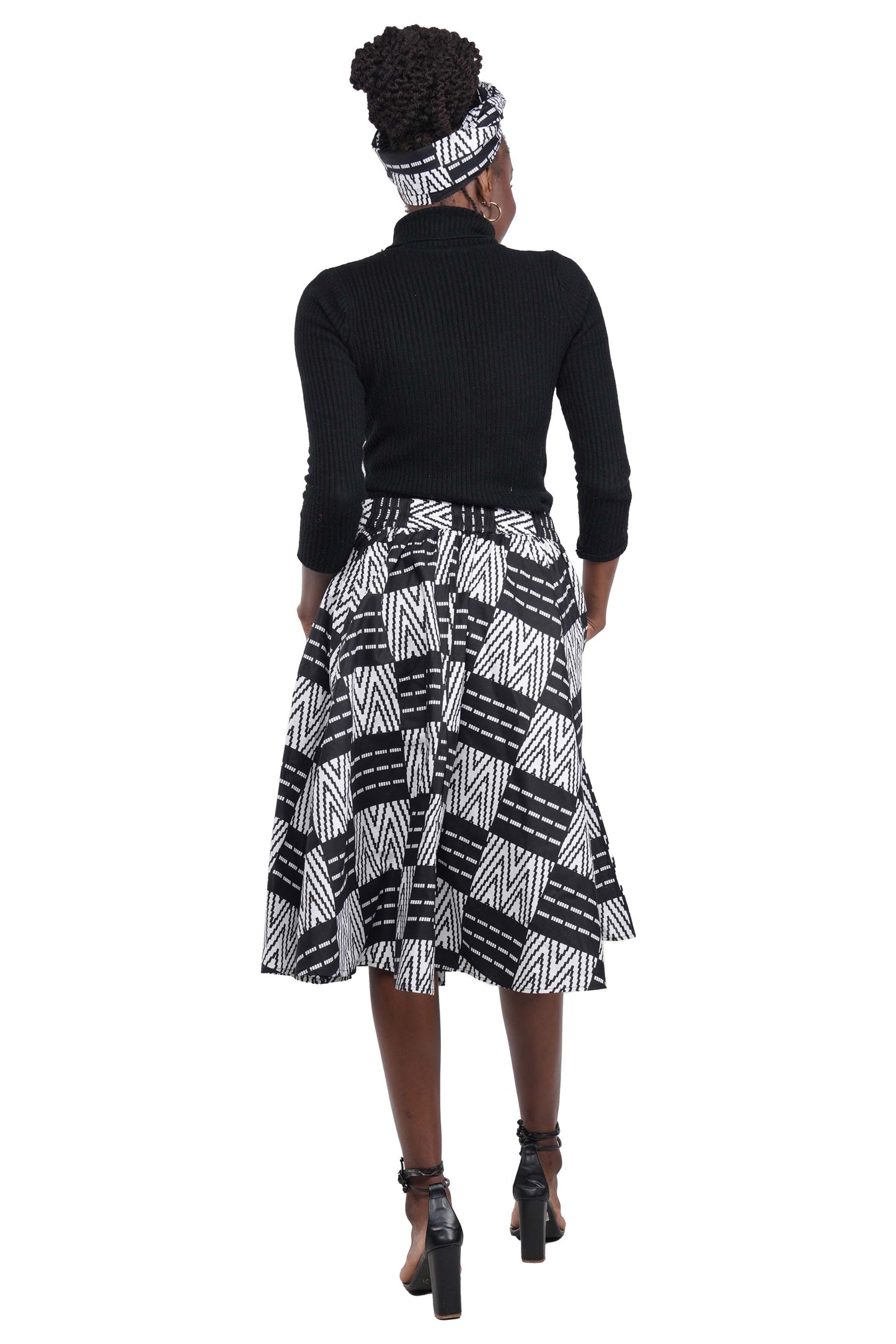 African Midi Skirt