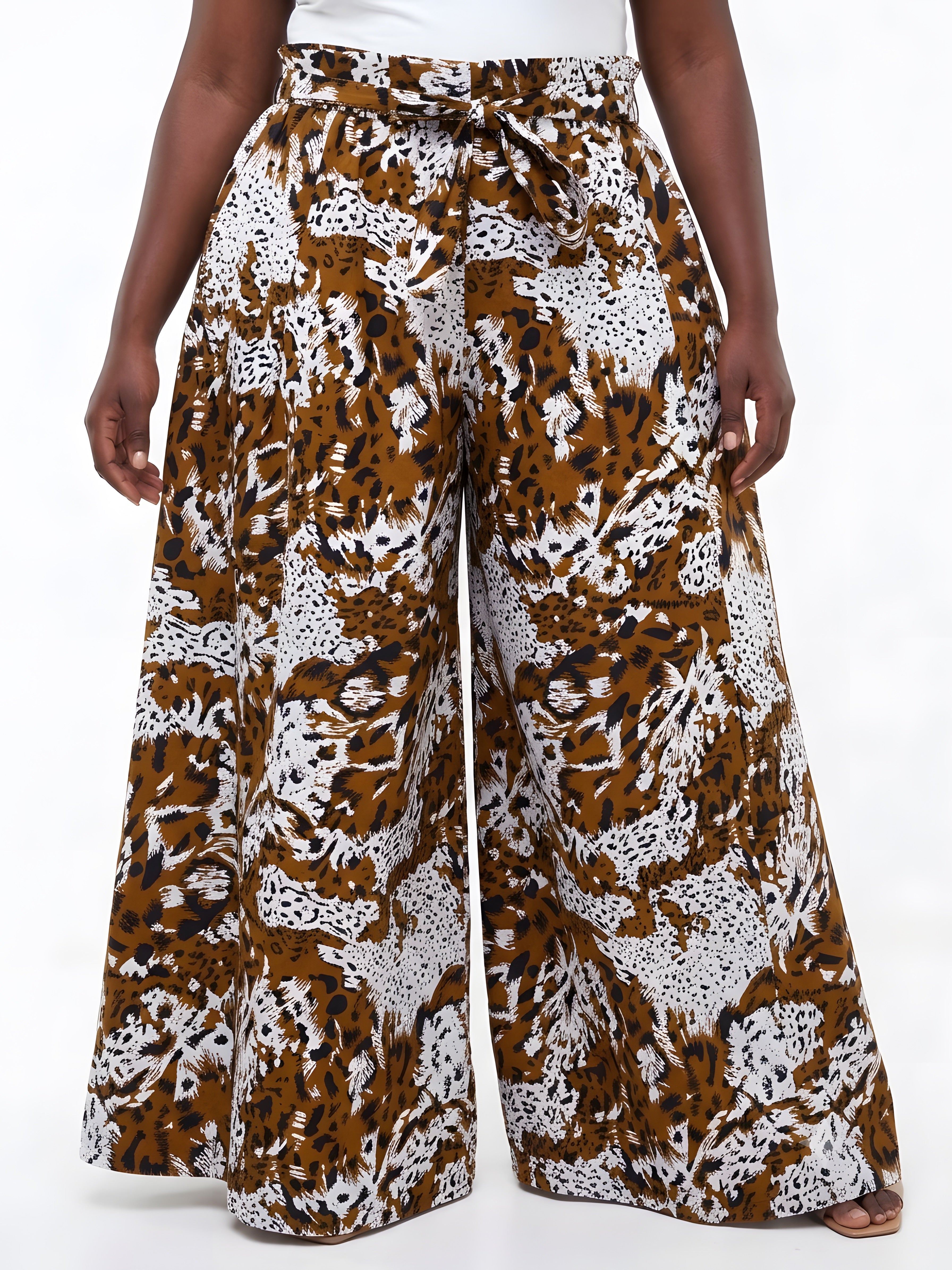 Ankara Wide Palazzo  Pants | One Size