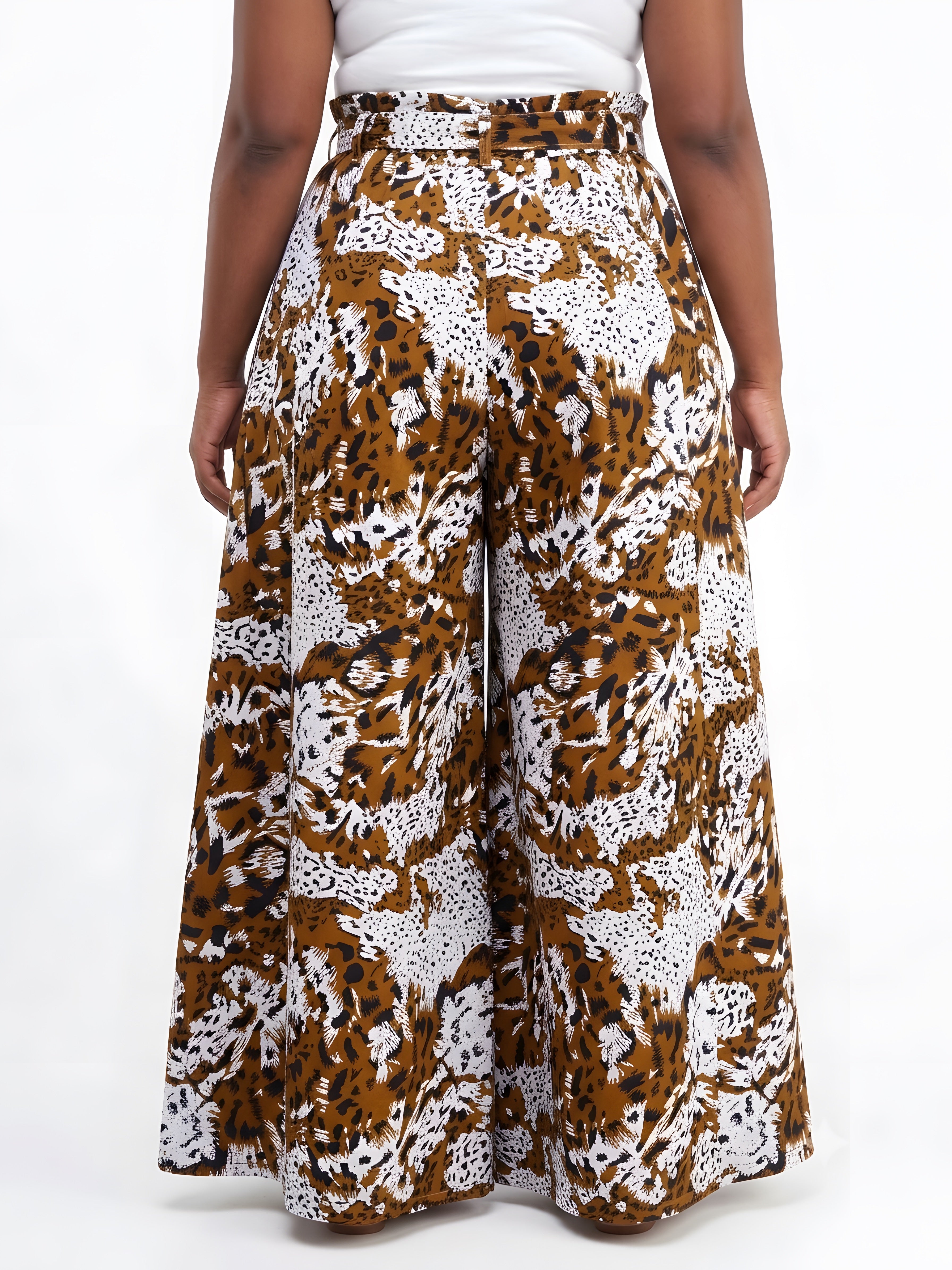 Ankara Wide Palazzo  Pants | One Size