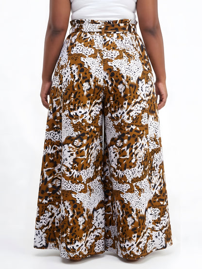 Ankara Wide Palazzo  Pants | One Size