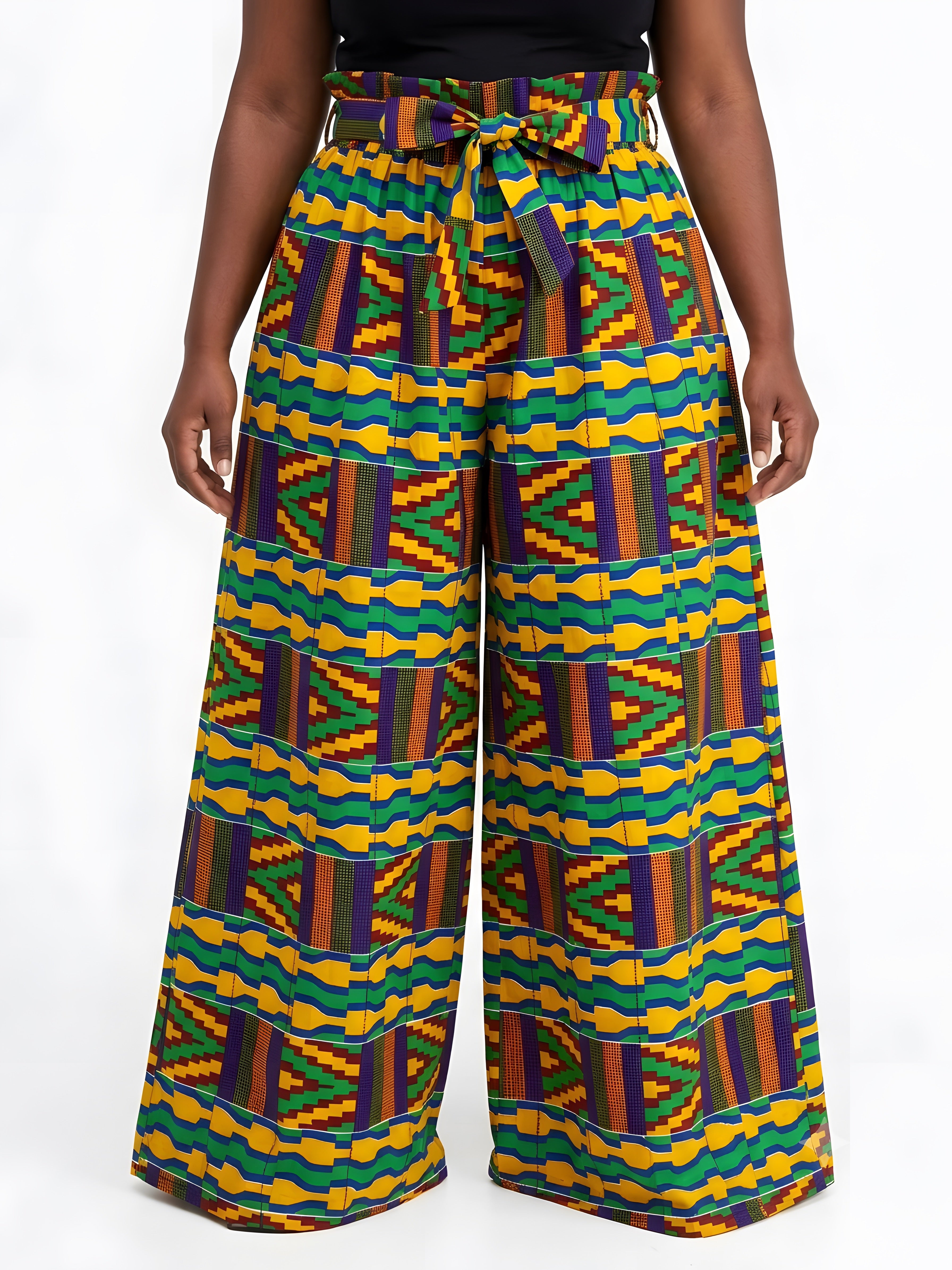 Ankara Wide Palazzo  Pants | One Size