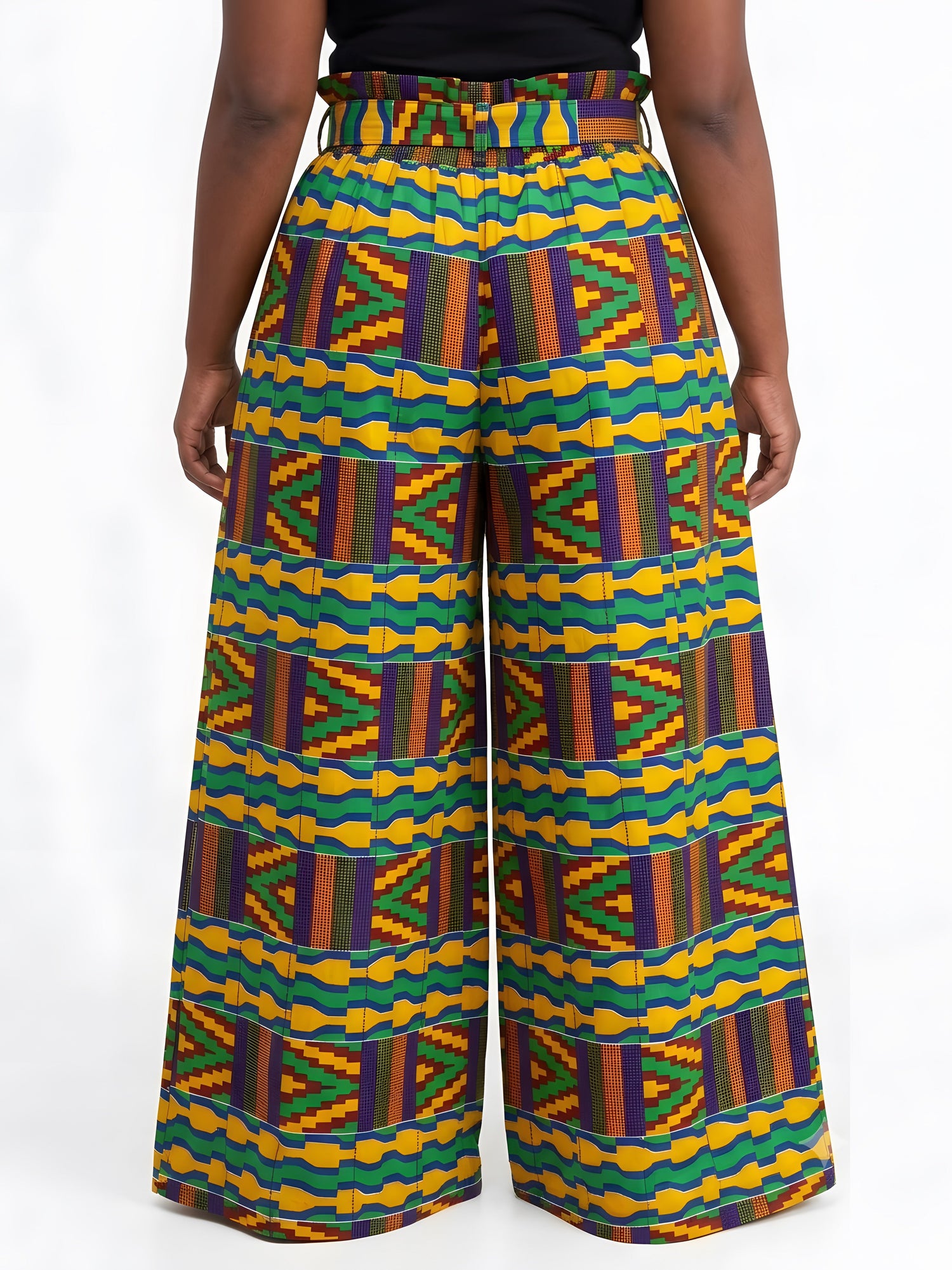 Ankara Wide Palazzo  Pants | One Size