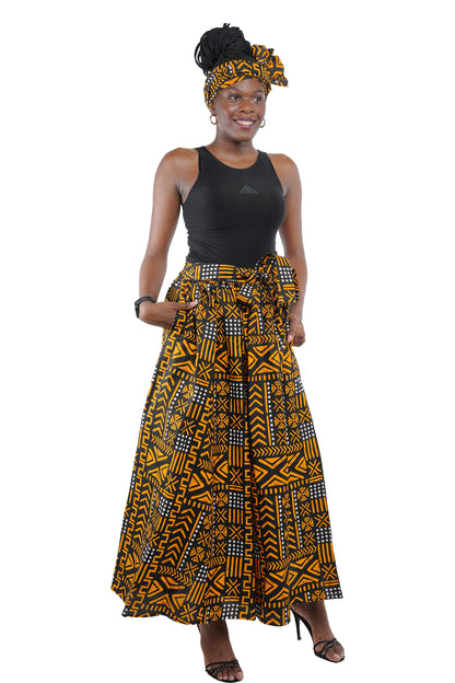 African Wide Palazzo Pants for Women | One Size