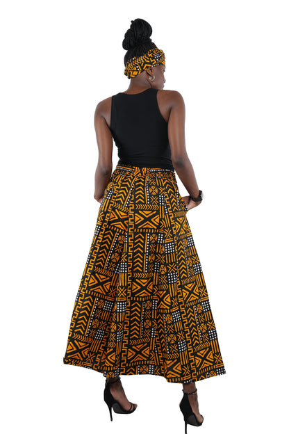 African Wide Palazzo Pants for Women | One Size