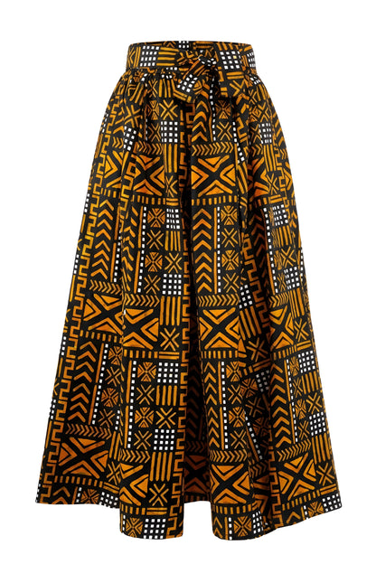 African Wide Palazzo Pants for Women | One Size