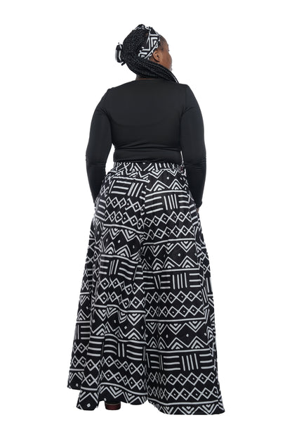 Ankara Wide Palazzo  Pants | One Size