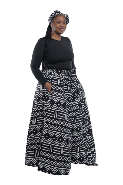 Ankara Wide Palazzo  Pants | One Size