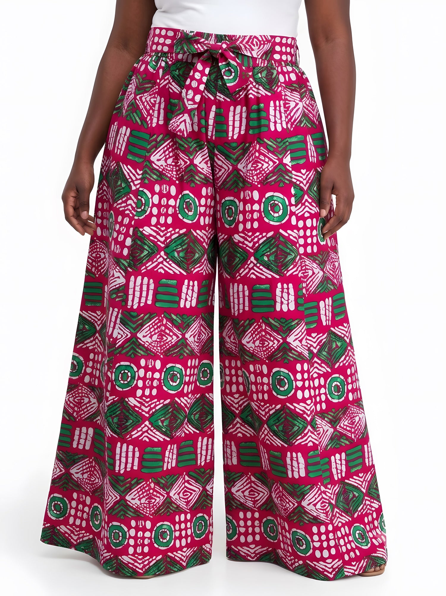 Ankara Wide Palazzo  Pants | One Size