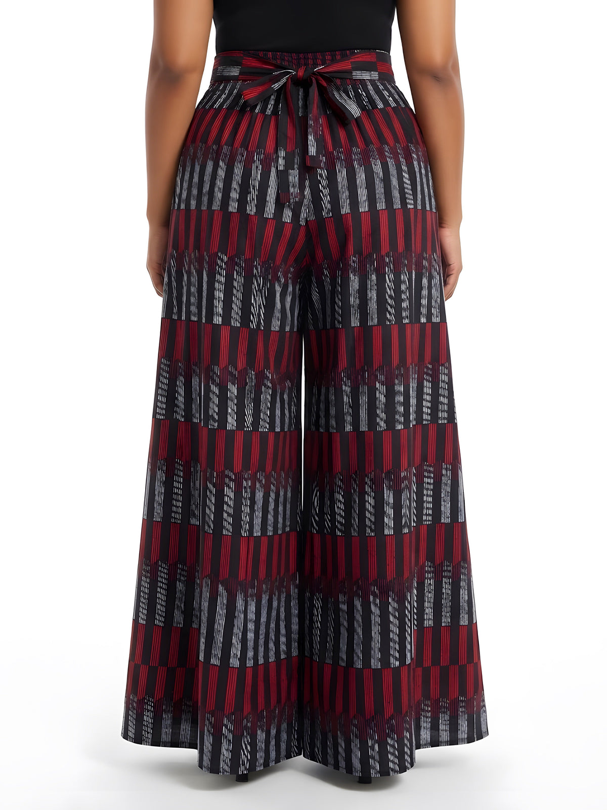 African Wide Palazzo Pants for Women | One Size