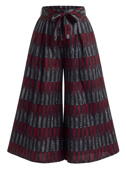 African Wide Palazzo Pants for Women | One Size