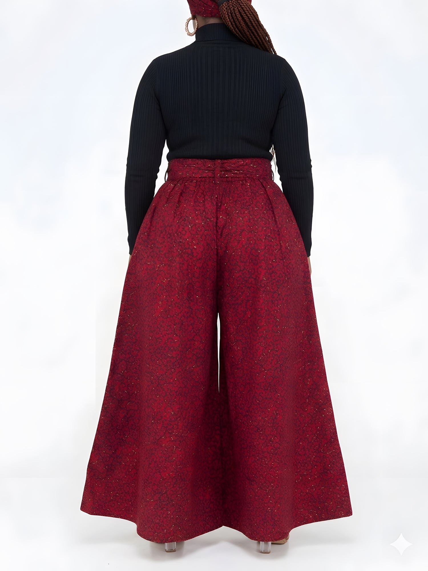 Ankara Wide Palazzo Pants | One Size