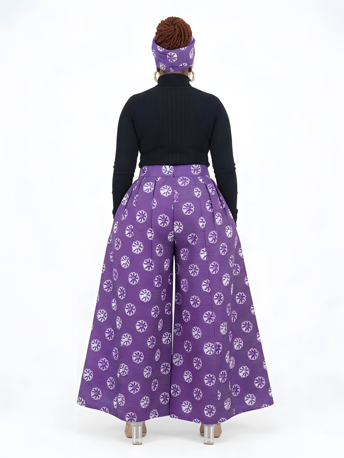 Ankara Wide Palazzo Pants | One Size
