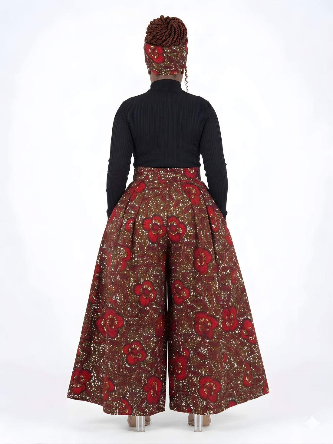 Ankara Wide Palazzo Pants | One Size