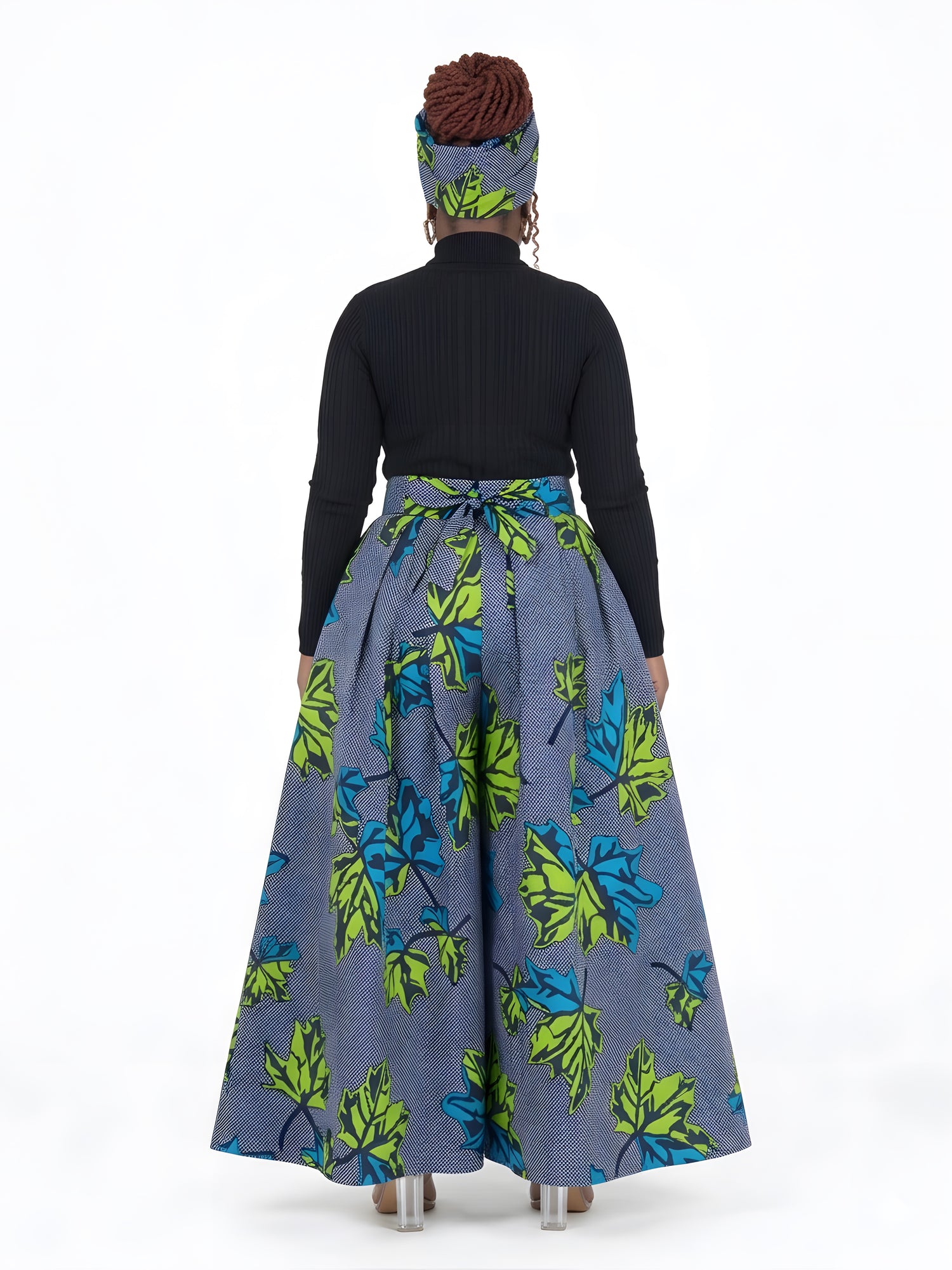 Ankara Wide Palazzo Pants | One Size