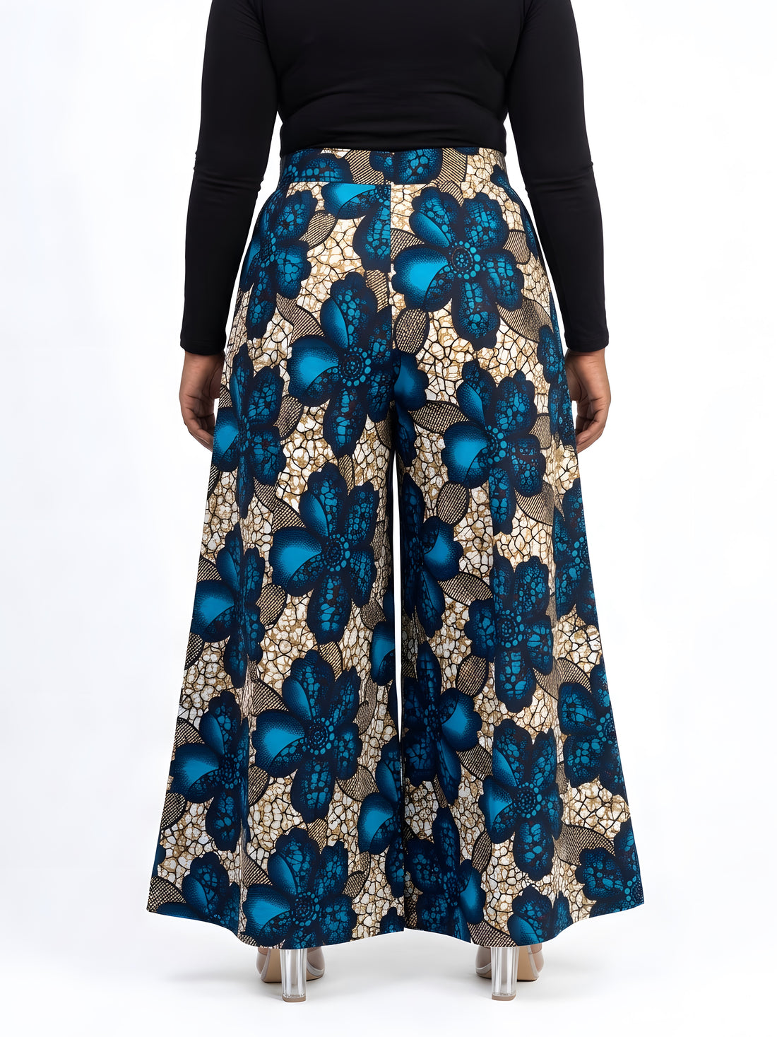 Ankara Wide Palazzo Pants | One Size