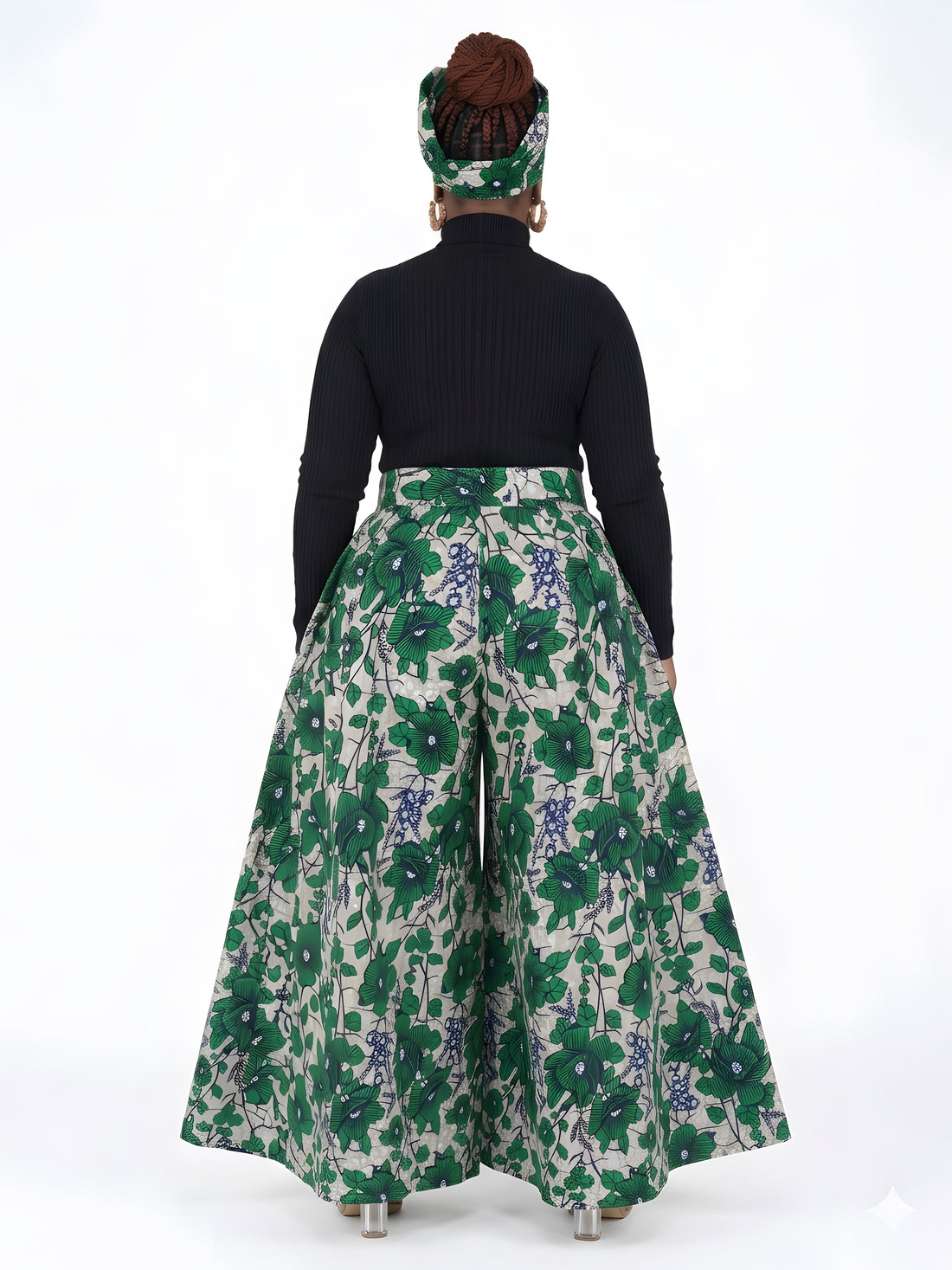 Ankara Wide Palazzo Pants | One Size