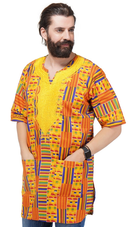 African Embroidered Men&