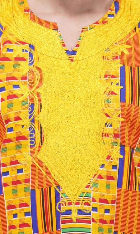 African Embroidered Men&