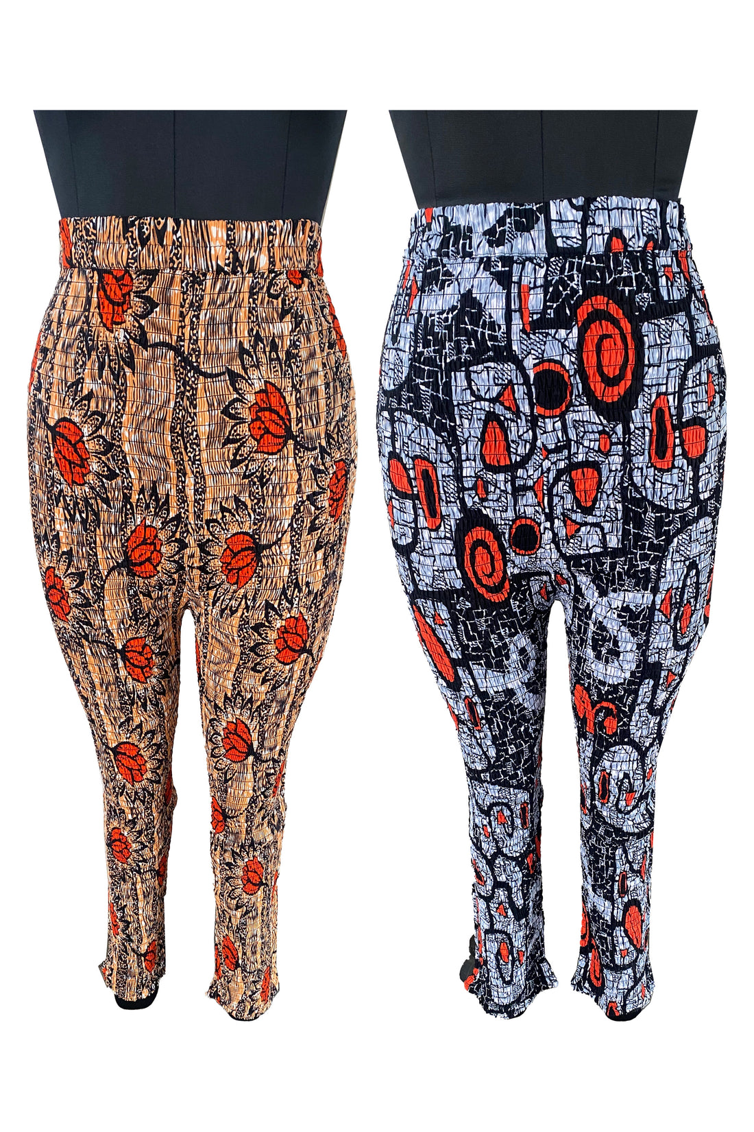African Ladies Smocked Pants