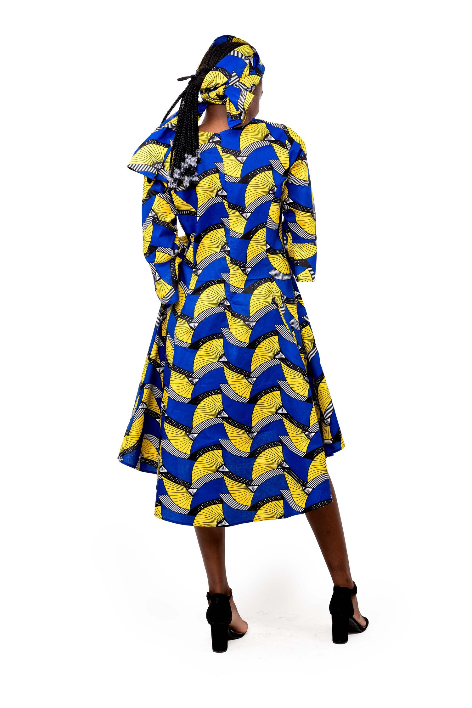 Ankara High Low Dress