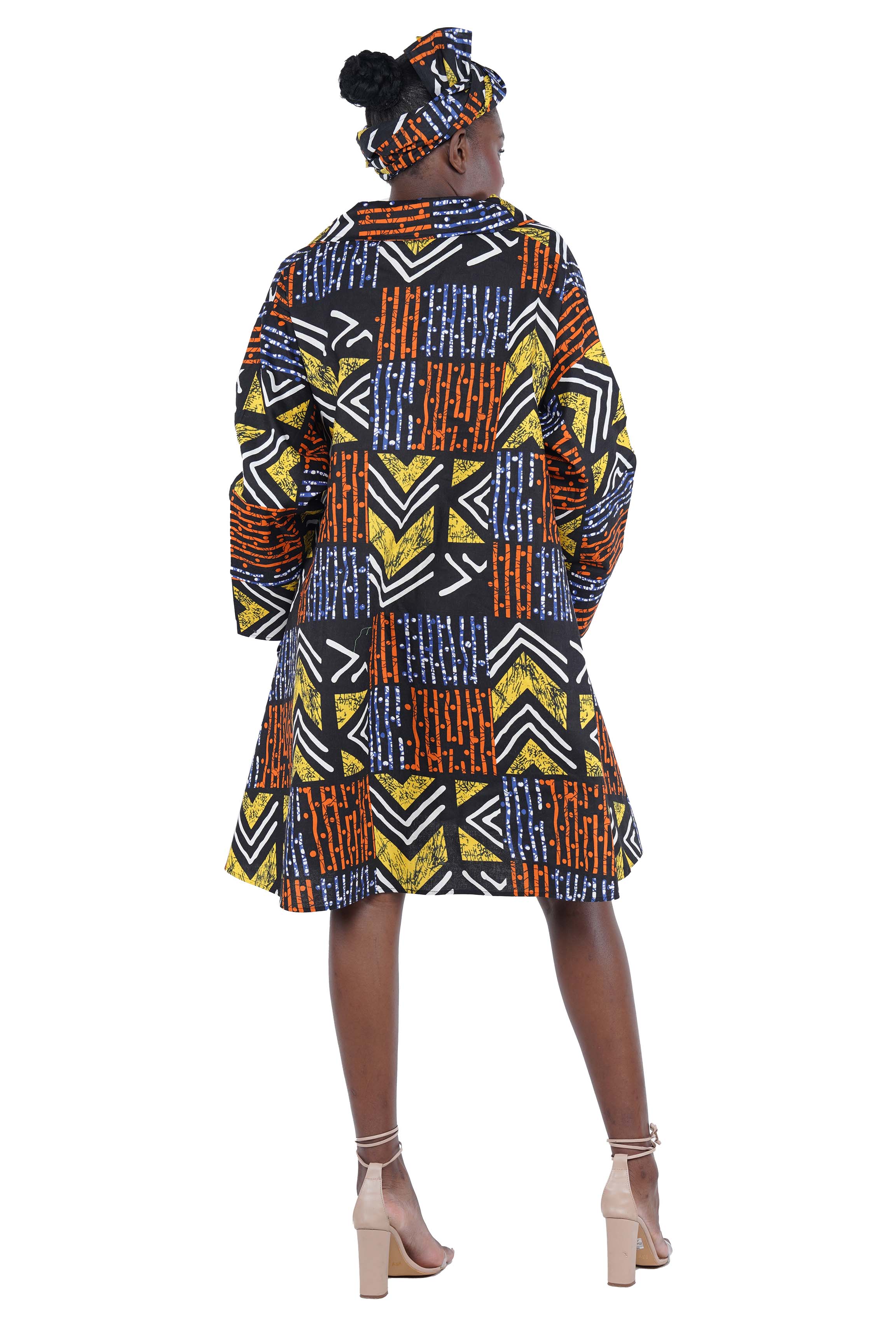 Toggle Button Ladies Dress