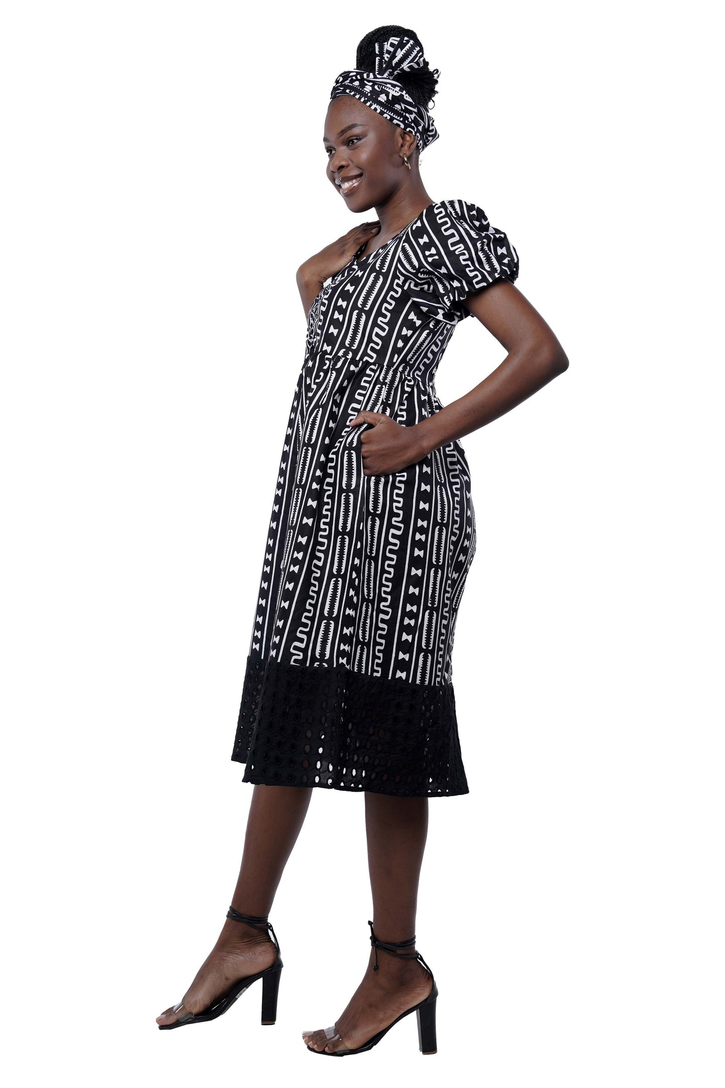 Ankara Midi Dress