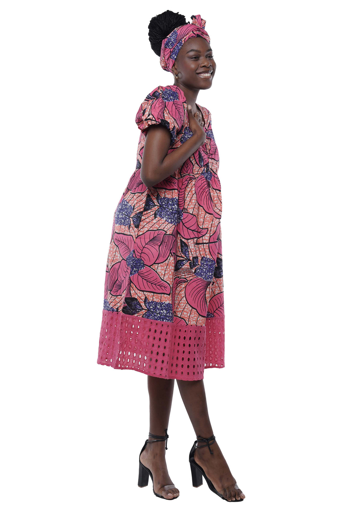 Ankara Midi Dress