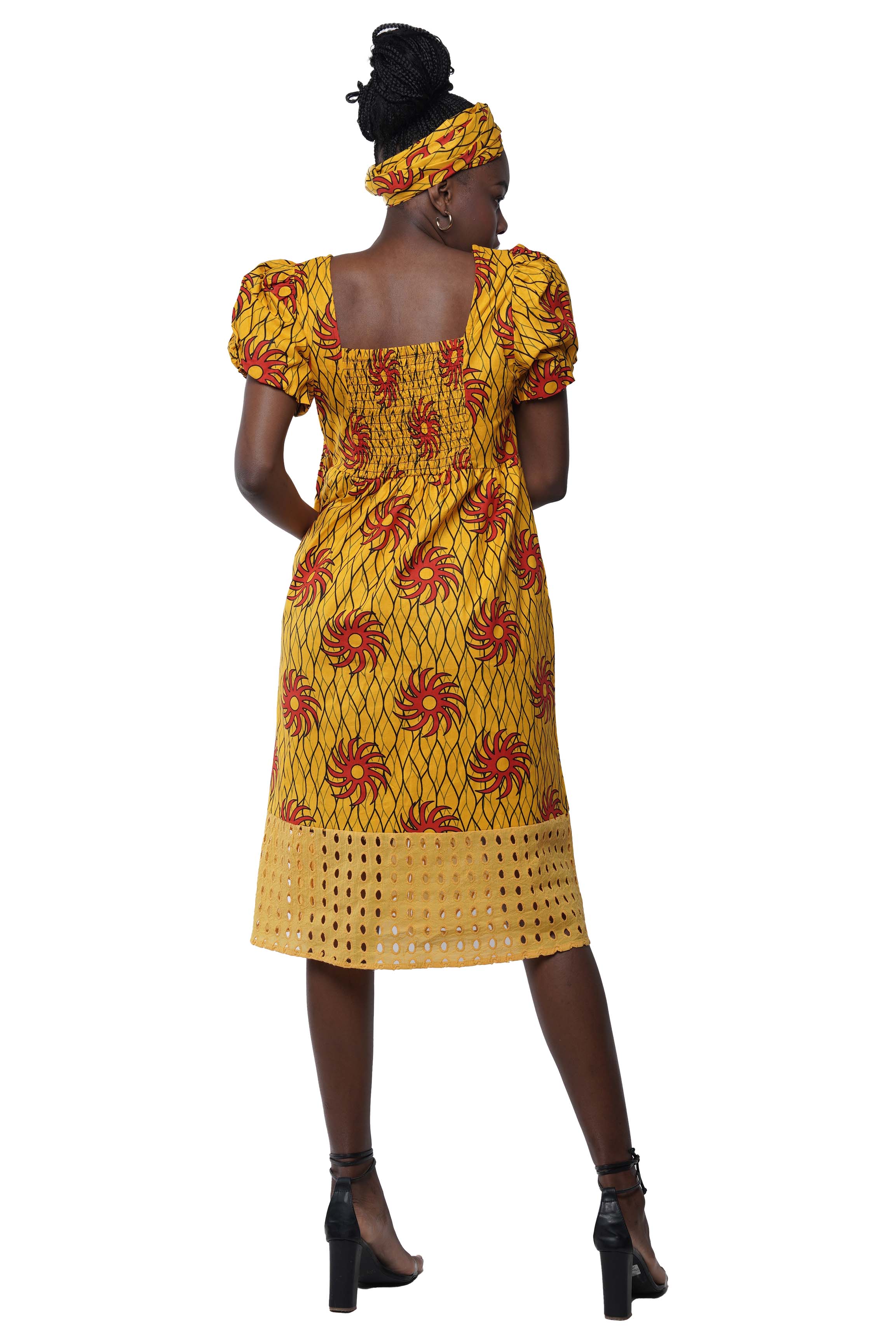 Ankara Midi Dress