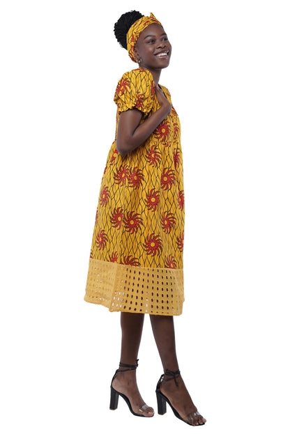 Ankara Midi Dress