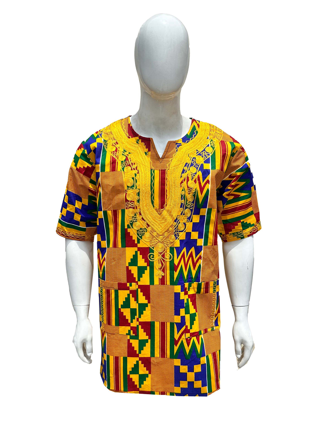 Handcrafted African embroidered men&
